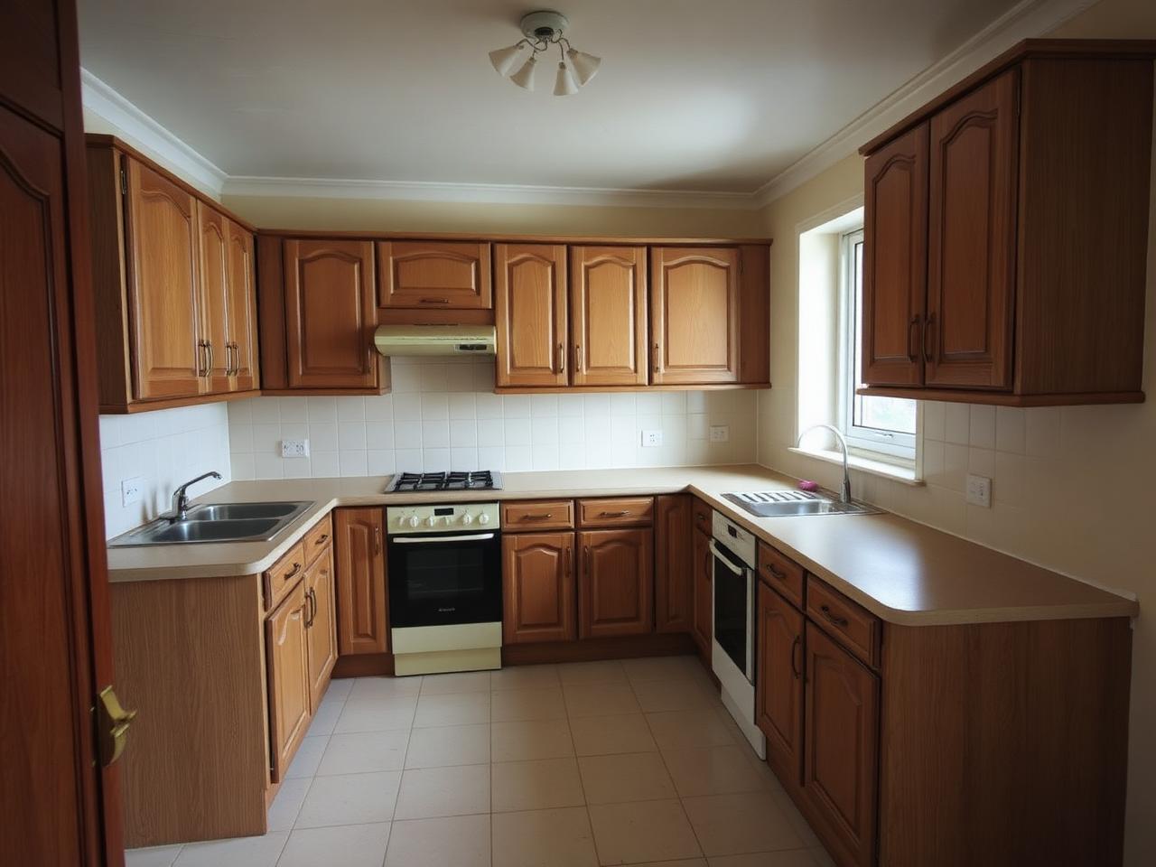 Altrincham kitchen before installation