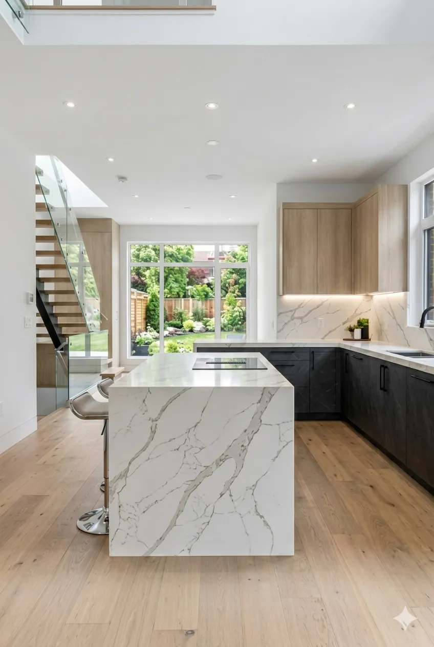 Marble Effect Quartz